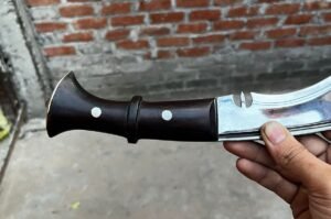 MK4 Khukuri handle with Indian Rosewood