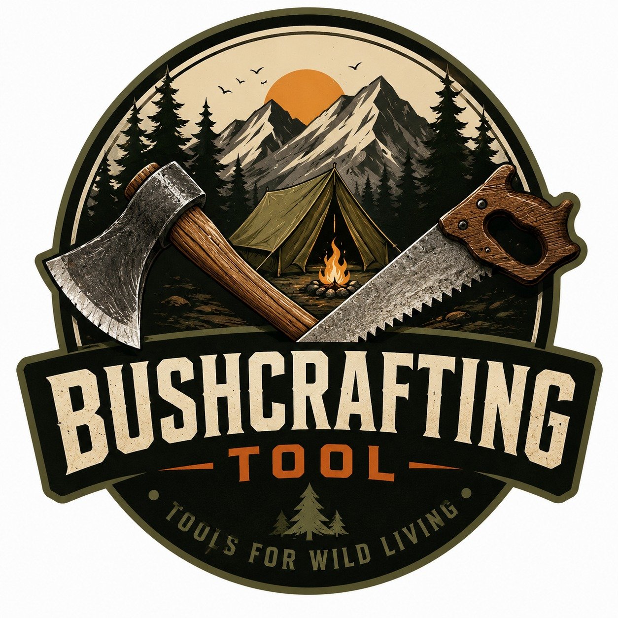 bushcrafting logo